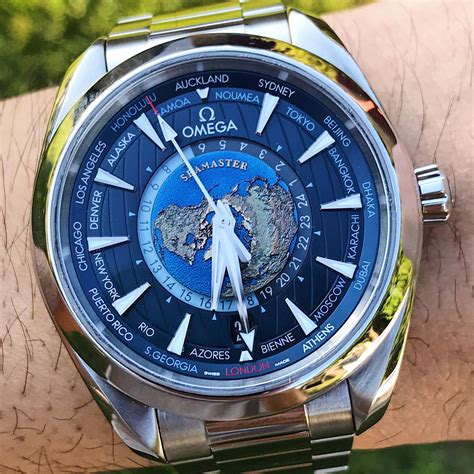 omega worldtimer replica|Aqua Terra 150M Worldtimer Collection .